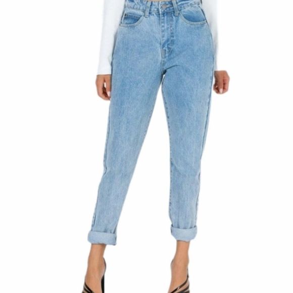 Princess Polly Denim - Princess Polly |High Rise Mom Jean Size 4